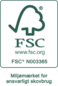 FSC certifikat med licenskode